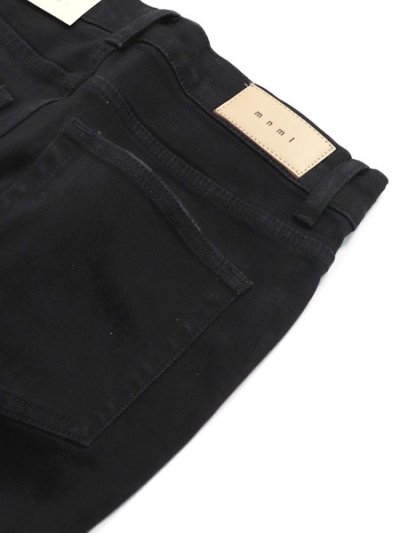 画像5: 【送料無料】mnml X201 RHINESTONE SKINNY DENIM BLACK