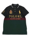【MEGA SALE】POLO RALPH LAUREN CUSTOM.F CREST BIG PONY COLORBLOCK POLO