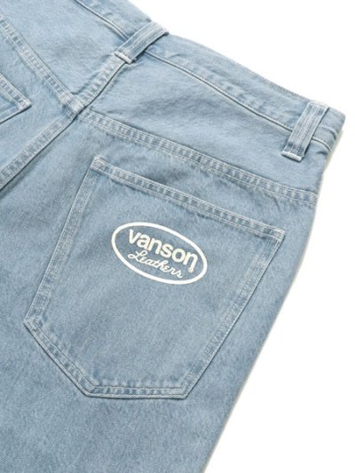 画像5: 【送料無料】VANSON DENIM SHORTS LT INDIGO