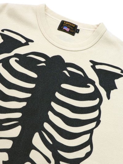 画像3: 【送料無料】VANSON THERMAL TEE BEIGE