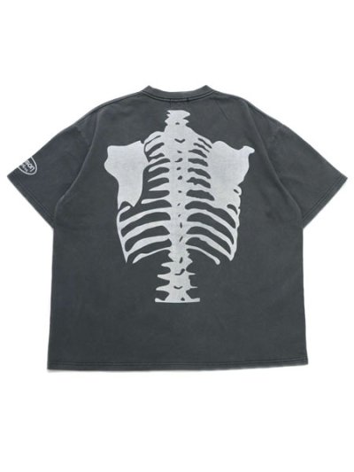 画像2: 【送料無料】VANSON PIGMENT DYED TEE BLACK