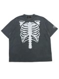 【送料無料】VANSON PIGMENT DYED TEE BLACK