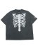 画像1: 【送料無料】VANSON PIGMENT DYED TEE BLACK (1)