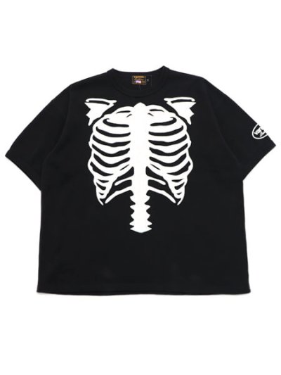 画像1: 【送料無料】VANSON THERMAL TEE BLACK
