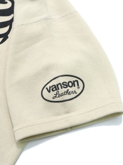 画像4: 【送料無料】VANSON THERMAL TEE BEIGE