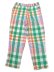 画像1: 【MEGA SALE】POLO RALPH LAUREN RELAXED FIT PLAID LINEN-COTTON PANT (1)
