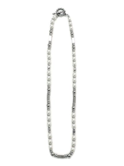 画像1: ADVANCE CHAIN SILVER/PEARL