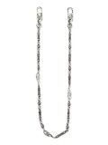 ADVANCE WALLET CHAIN SILVER 70cm
