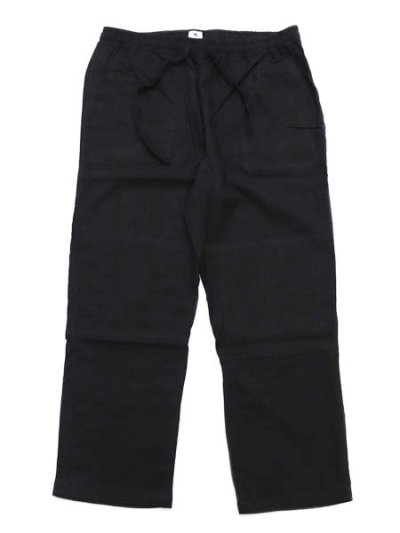 画像1: 【送料無料】EXPANSION SUMMER MADNESS LINEN PANTS BLACK