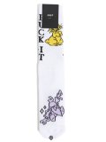 HUF TRIP CREW SOCK WHITE