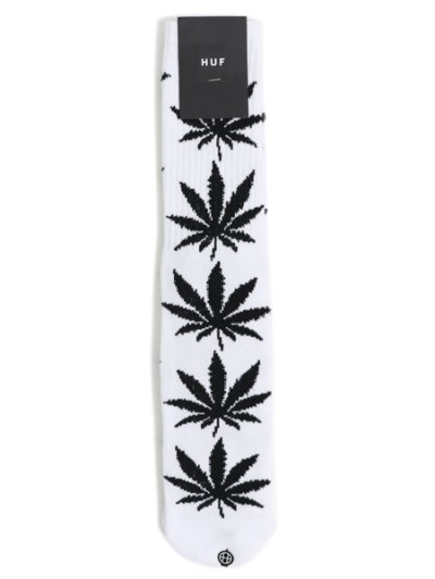 画像1: HUF HUF SET PLANTLIFE SOCK WHITE