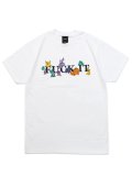 HUF TRIP TEE SKY WHITE
