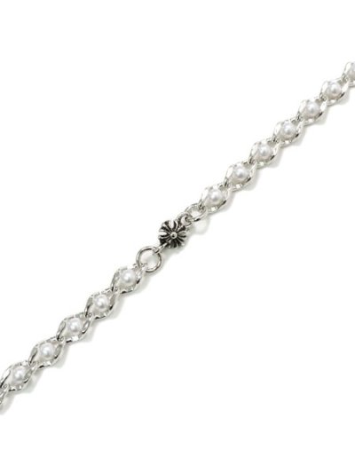 画像4: ADVANCE WALLET CHAIN SILVER/PEARL 70cm
