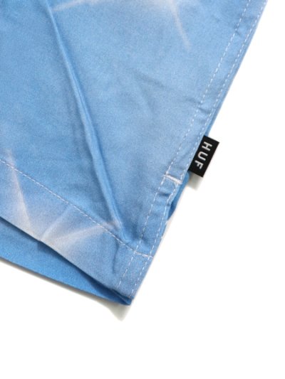 画像5: 【送料無料】HUF LOVE IN THE AIR RESORT SHIRT POOL BLUE