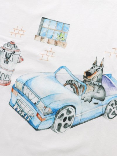 画像3: HUF ROAD DAWG TEE WHITE