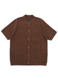 【送料無料】HUF PLANTLIFE PERFORATED S/S KNIT TOP SIERRA