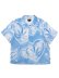 画像1: 【送料無料】HUF LOVE IN THE AIR RESORT SHIRT POOL BLUE (1)