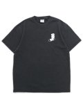 WHIMSY SOCKS FADED TRDEMARK TEE BLACK