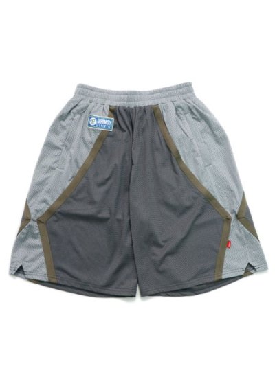 画像1: 【送料無料】WHIMSY SOCKS BASKET MESH SHORT GREY
