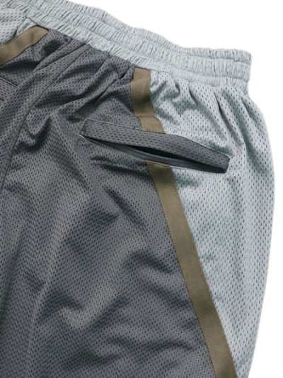 画像4: 【送料無料】WHIMSY SOCKS BASKET MESH SHORT GREY