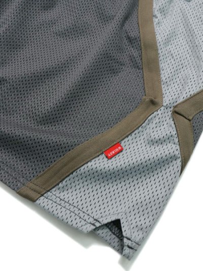 画像5: 【送料無料】WHIMSY SOCKS BASKET MESH SHORT GREY