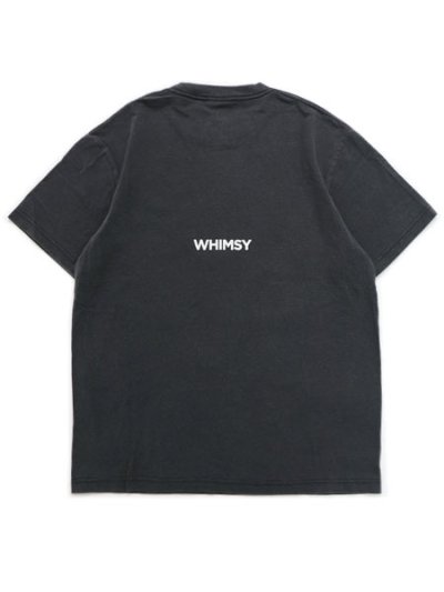 画像2: WHIMSY SOCKS FADED TRDEMARK TEE BLACK