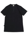 AVIREX DAILY RIB HENLEY NECK S/S TEE