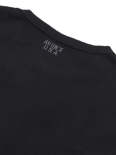 画像4: AVIREX DAILY RIB HENLEY NECK S/S TEE