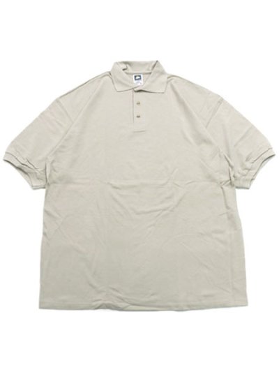 画像1: 【MEGA SALE】COTTON DELUXE by ANVIL COTTON PIQUE POLO COBBLESTONE