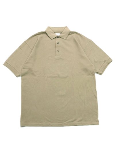 画像1: 【MEGA SALE】COTTON DELUXE by ANVIL COTTON PIQUE POLO SAND