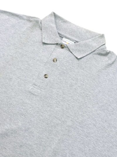 画像3: 【MEGA SALE】COTTON DELUXE by ANVIL COTTON PIQUE POLO HEATHER GREY