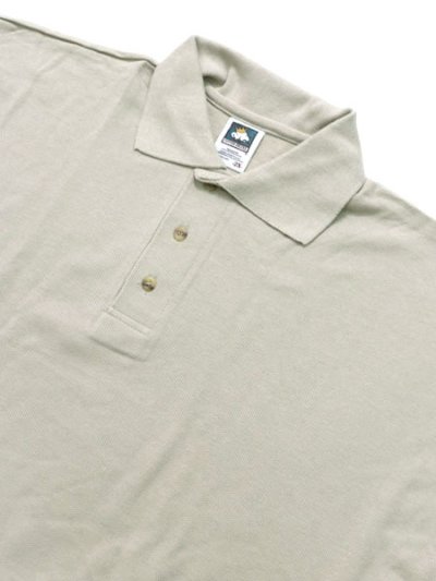 画像3: 【MEGA SALE】COTTON DELUXE by ANVIL COTTON PIQUE POLO COBBLESTONE