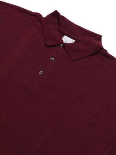 画像3: 【MEGA SALE】COTTON DELUXE by ANVIL COTTON PIQUE POLO MAROON