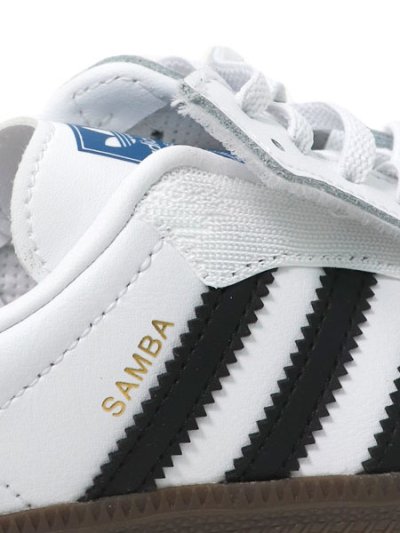 画像8: 【KIDS】ADIDAS SAMBA OG CF EL C CLOUD WH/CORE BLACK/GUM