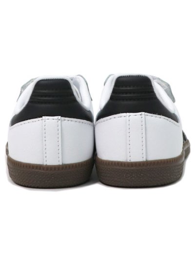 画像4: 【KIDS】ADIDAS SAMBA OG CF EL C CLOUD WH/CORE BLACK/GUM