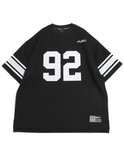 画像1: 【送料無料】FUBU FOOTBALL SHIRTS BLACK
