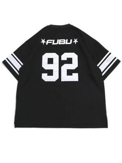 画像2: 【送料無料】FUBU FOOTBALL SHIRTS BLACK