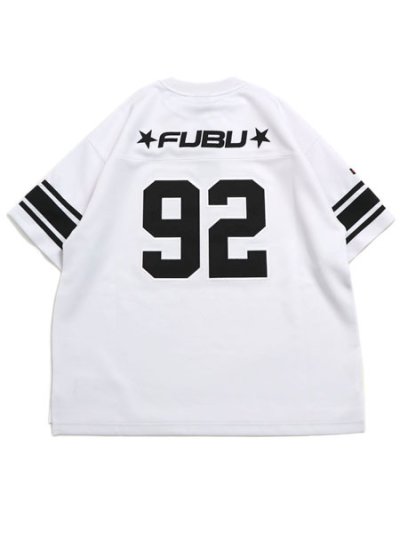 画像2: 【送料無料】FUBU FOOTBALL SHIRTS WHITE