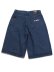 画像1: 【送料無料】FUBU DENIM BUGGY HALF PANTS NAVY (1)
