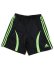 画像1: ADIDAS TEAMGEIST SHORT-BLACK/SIGNAL GREEN (1)