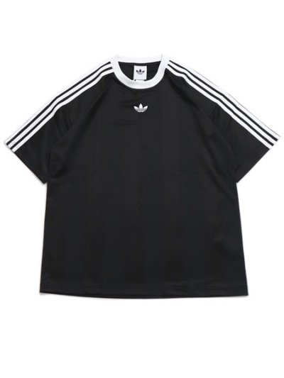 画像1: ADIDAS JACQUARD JERSEY-BLACK/WHITE