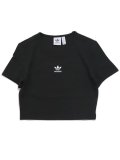 ADIDAS WMNS ESS RIB TEE-BLACK
