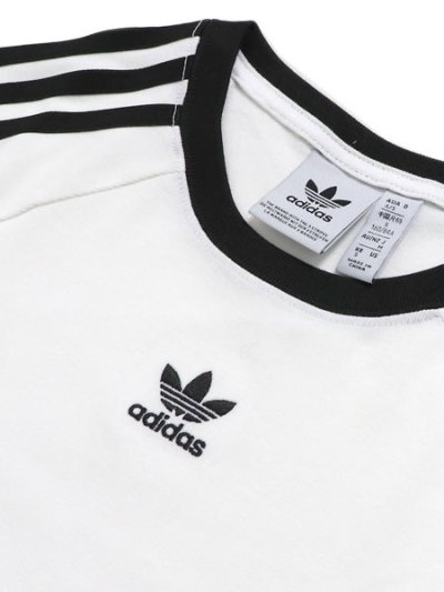 画像3: ADIDAS WMNS 3 STRIPES BABY TEE-WHITE