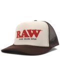 RAW MESH CAP BROWN