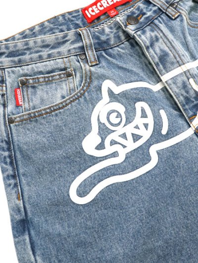 画像6: 【送料無料】ICECREAM BIG BOI DENIM SHORTS LIGHT CARAMEL