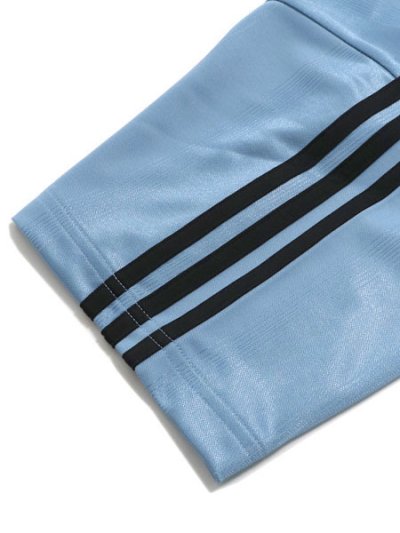 画像5: ADIDAS JACQUARD JERSEY-ASH BLUE/BLACK