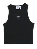 ADIDAS WMNS ESS RIB TANK-BLACK