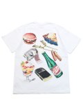 ICECREAM MMM FOOD TEE WHITE