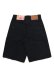 画像2: 【送料無料】ICECREAM BIG BLACK DENIM SHORTS BLACK CARAMEL (2)
