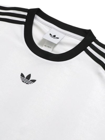 画像3: ADIDAS JACQUARD JERSEY-WHITE/BLACK